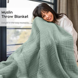 The Muslin Blanket 100% Muslin Cotton